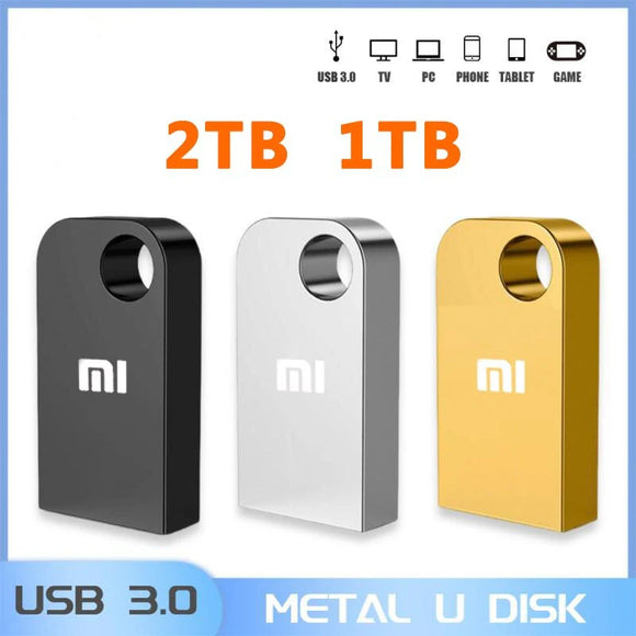 Mini clé USB 3.0 en métal Capacité MAX - Jusqu'à 2TO