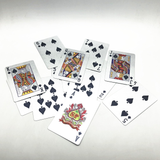 Jeu de cartes en or