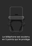 Support de Téléphone Magnétique pour Voiture